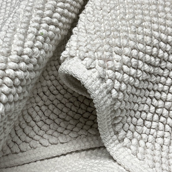 Textured White Area Rug - Picture 2 of 8